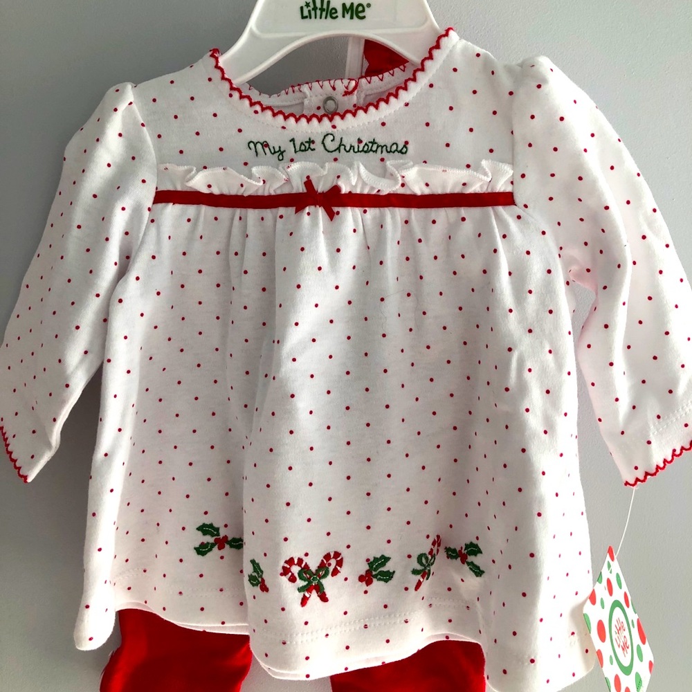 baby’s first Christmas outfit